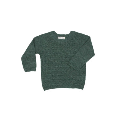 07_NW188 Texture Sweater Green